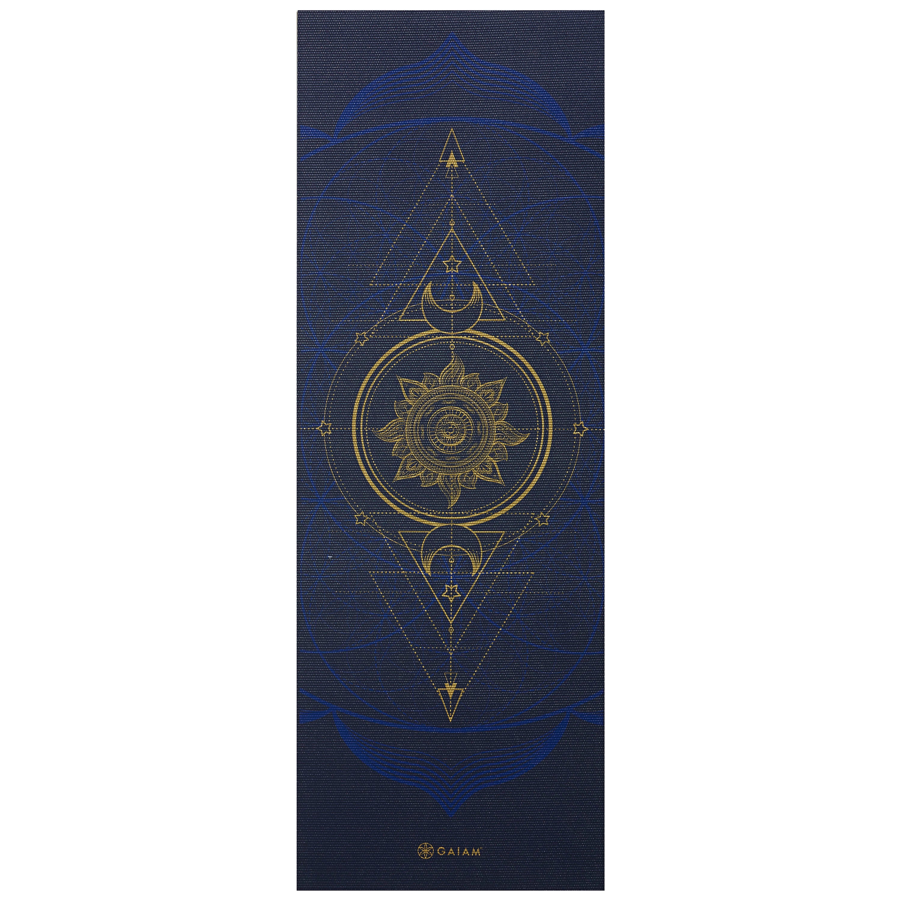 Reversible Metallic Sun & Moon Yoga Mat (6mm)